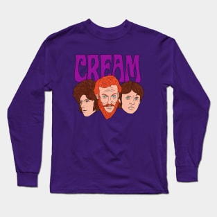 Purple cream Long Sleeve T-Shirt